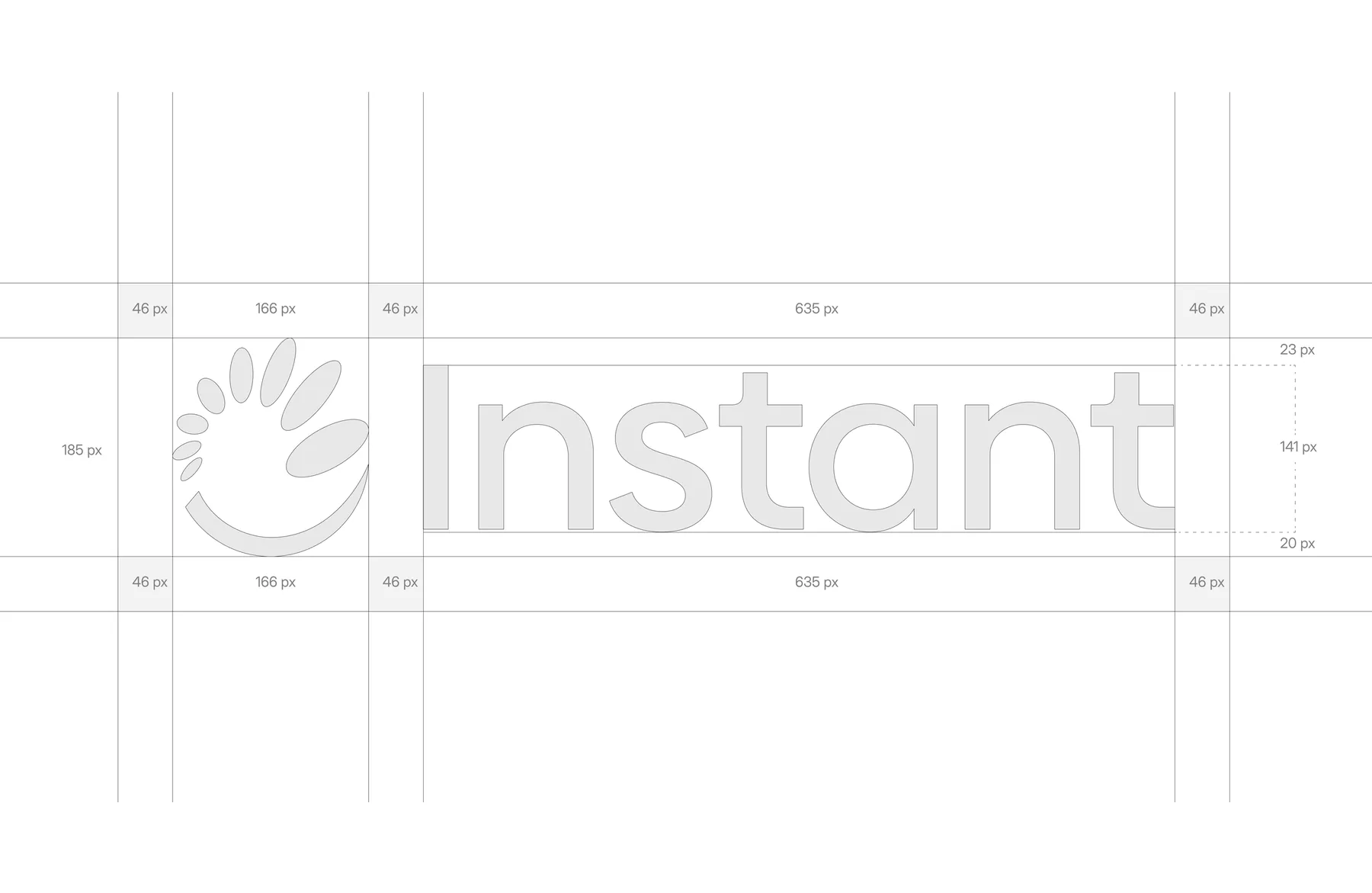 Instant lockup on a measured clearspace grid